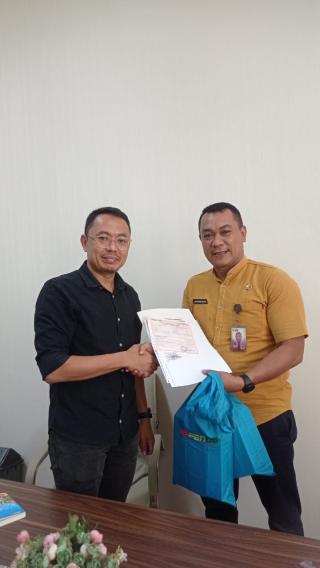 Tunai Setengah Milyar, Bapenda Pekanbaru jemput pajak di PBB di PTPN V 